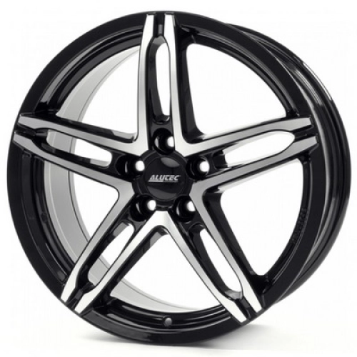 Alutec Poison W7 R17 PCD5x114.3 ET38 DIA70.1 diamond black front polished